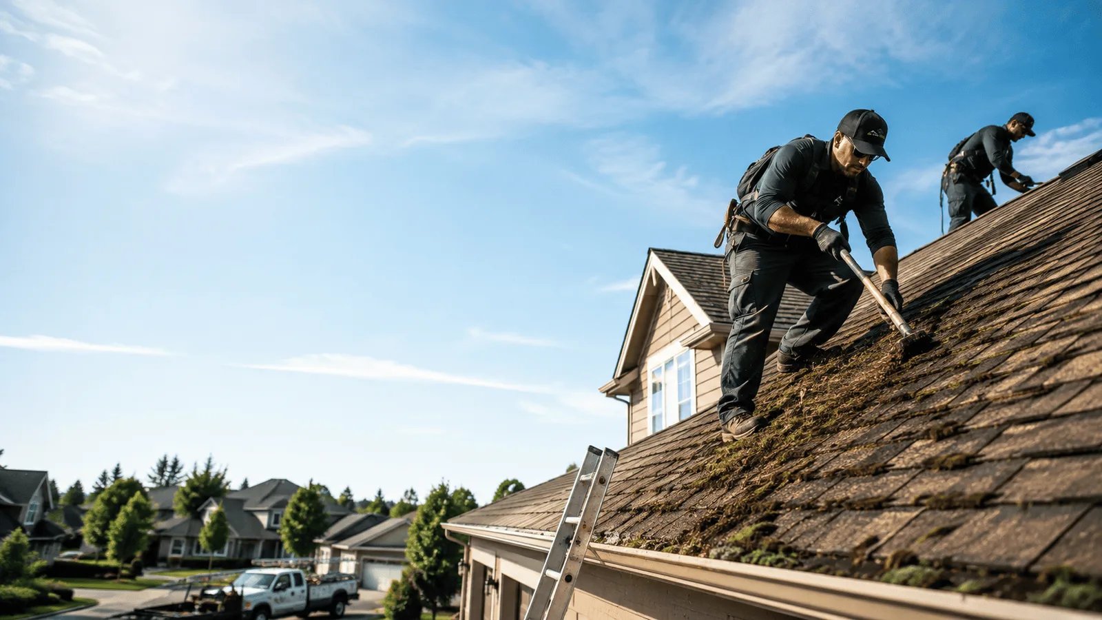 Roof Moss Removal in Coahoma, TX near me